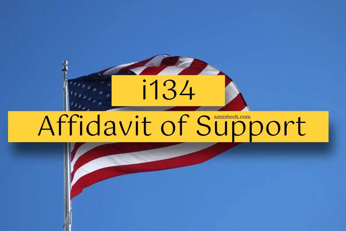 Sample Form I-134 Affidavit of Support